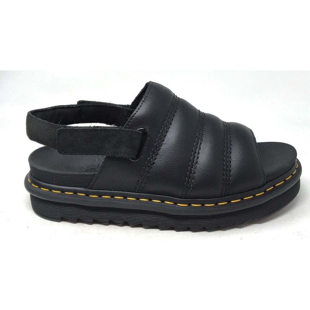 Dr Martens Kole Athena Women's Size 10 Black Leather Strap Slingback Sandals - Picture 7 of 8